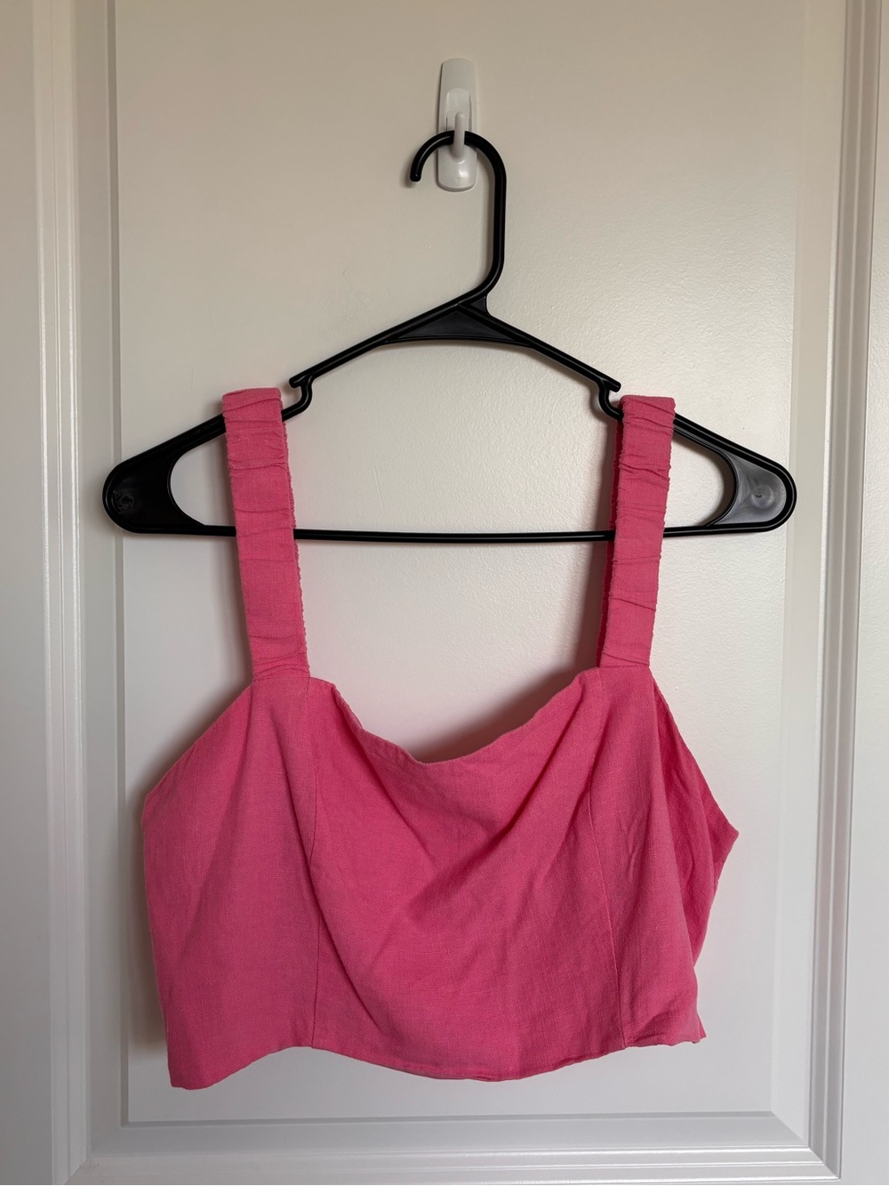 Blue Rain Pink Crop Top Bra